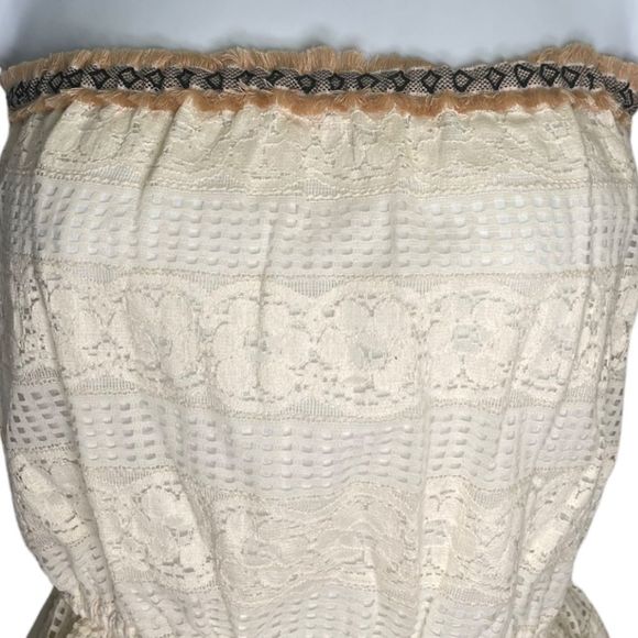 Anthropologie Verb Stretch Lace Tube Top Size XS New - Picture 5 of 8